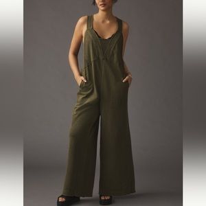 Daily Practice by Anthropologie The Palmra Jumpsuit in Navy